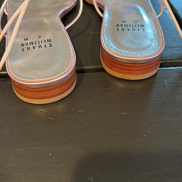 Stewart Weitzman pink with crystals - Picture 2 of 4